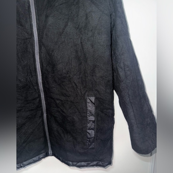 The North Face Reversible True Or False Hooded Jacket Boy’s Size XL 18/20 Black - Picture 9 of 16